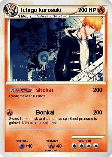 Pokemon Ichigo kurosaki