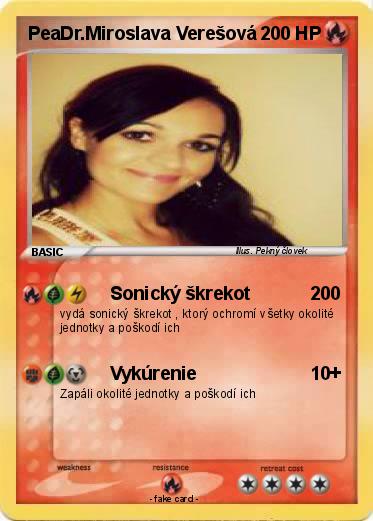 Pokemon PeaDr.Miroslava Verešová