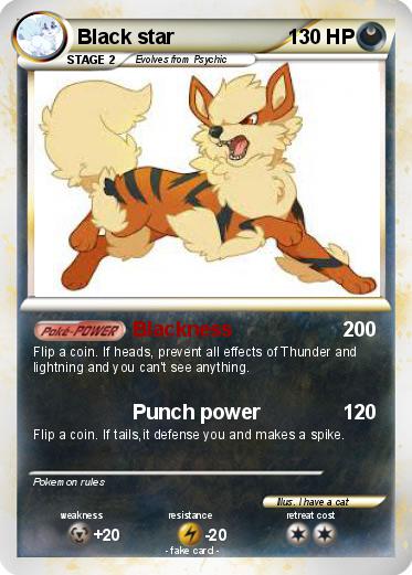 Pokemon Black star