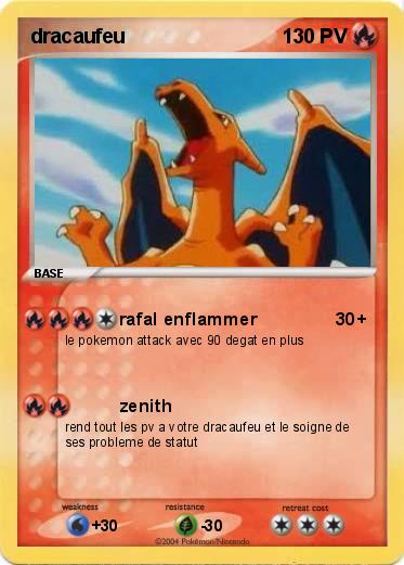 Pokemon dracaufeu