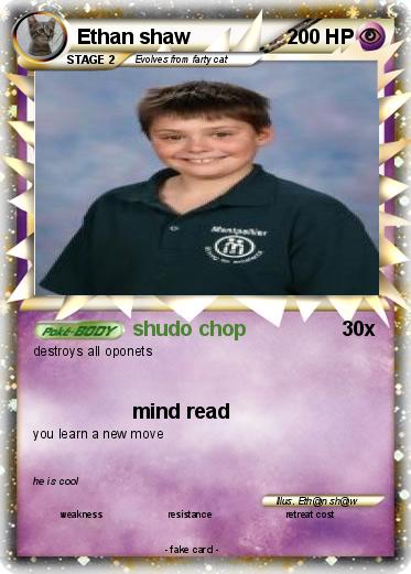 Pokemon Ethan shaw