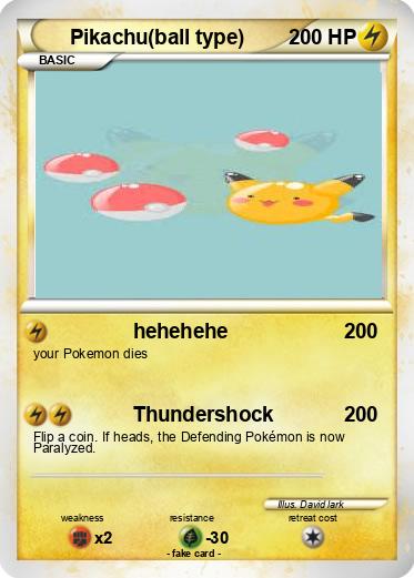 Pokemon Pikachu(ball type)