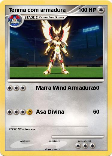 Pokemon Tenma com armadura