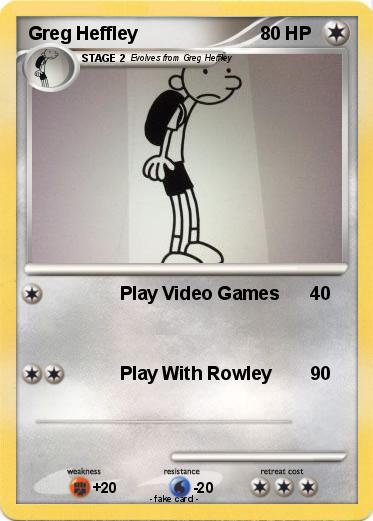 Pokemon Greg Heffley