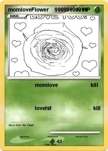 Pokemon momloveFlower    99999999999
