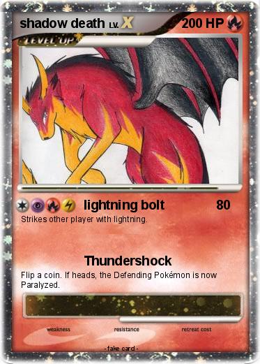 Pokemon shadow death