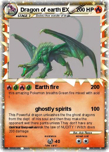 Pokemon Dragon of earth EX