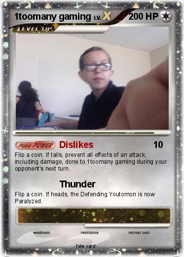 Pokemon 1toomany gaming
