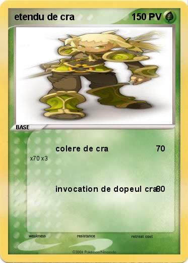 Pokemon etendu de cra
