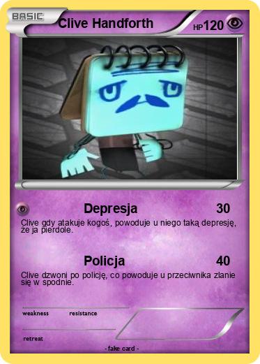 Pokemon Clive Handforth