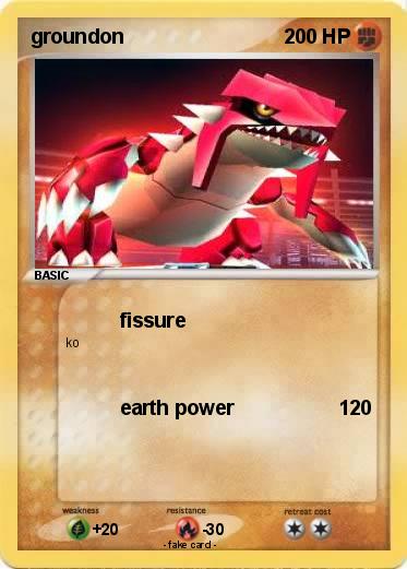 Pokemon groundon