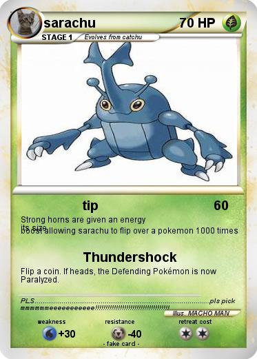 Pokemon sarachu