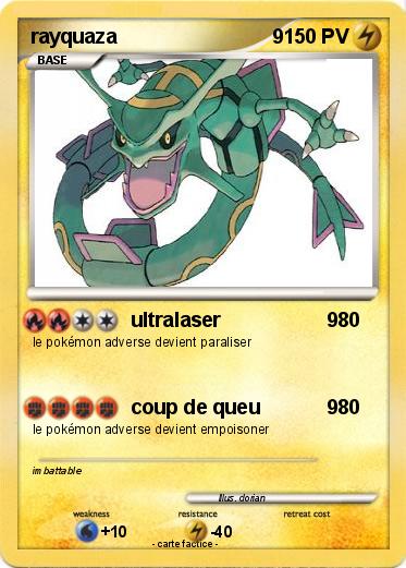 Pokemon rayquaza                            9