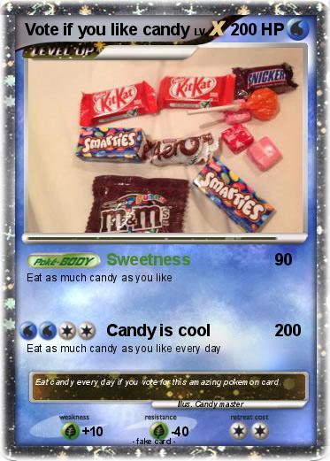 Pokemon Vote if you like candy