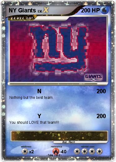 Pokemon NY Giants