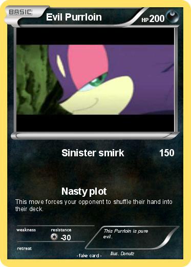 Pokemon Evil Purrloin