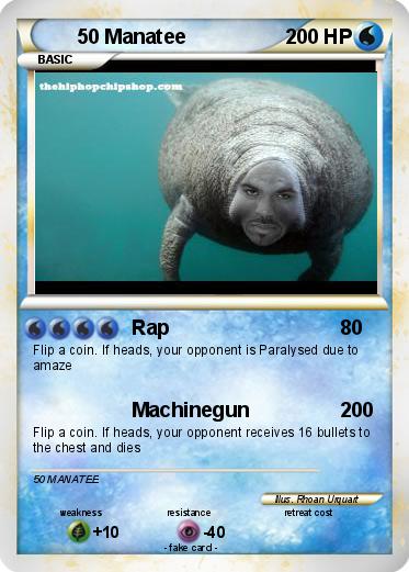 Pokemon 50 Manatee