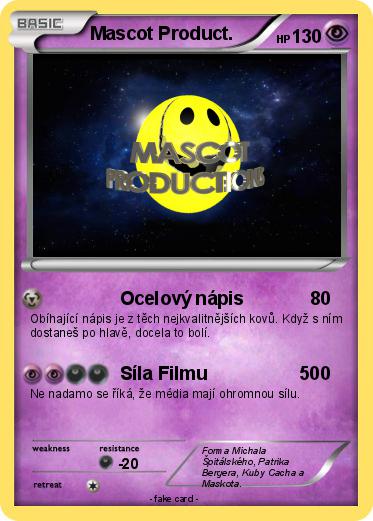 Pokemon Mascot Product.