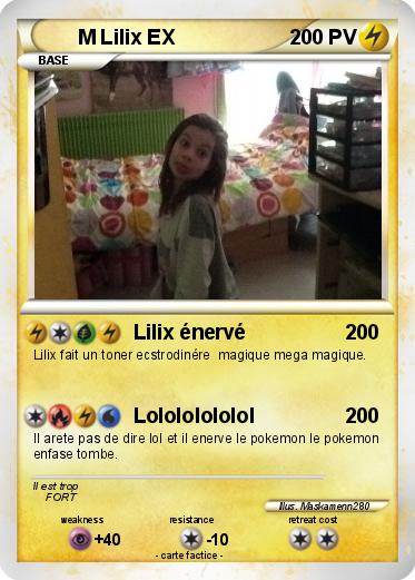 Pokemon M Lilix EX