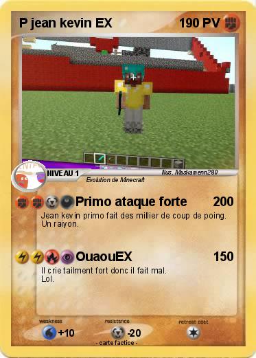 Pokemon P jean kevin EX