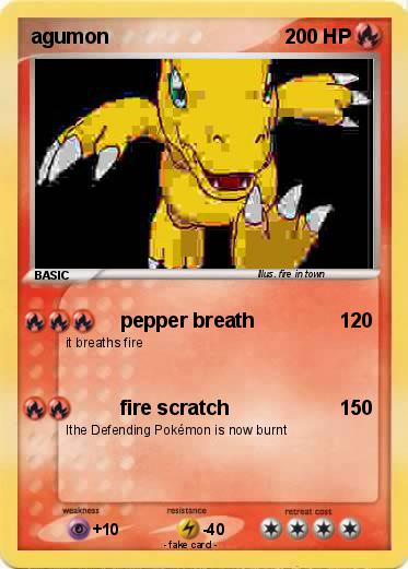 Pokemon agumon