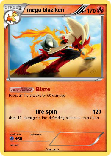 Pokemon mega blaziken