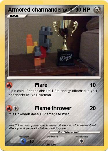 Pokemon Armored charmander