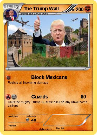 Pokemon The Trump Wall
