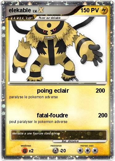 Pokemon elekable