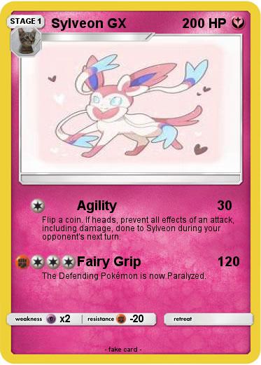Pokemon Sylveon GX
