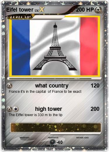 Pokemon Eifel tower