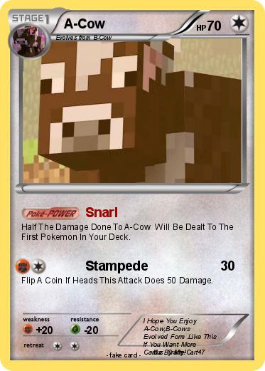 Pokemon A-Cow
