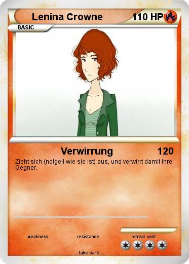 Pokemon Lenina Crowne