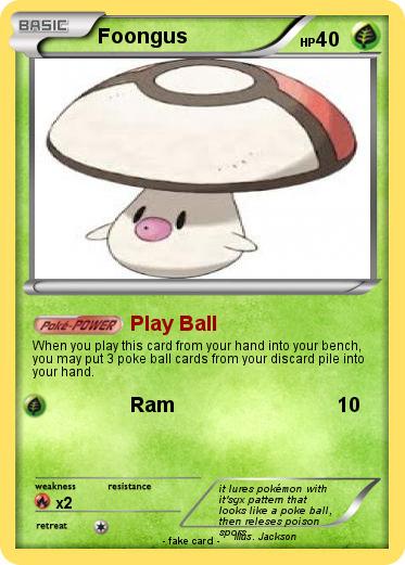 Pokemon Foongus