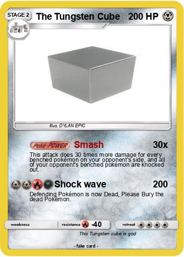 Pokemon The Tungsten Cube