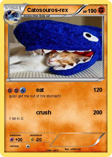 Pokemon Catosouros-rex