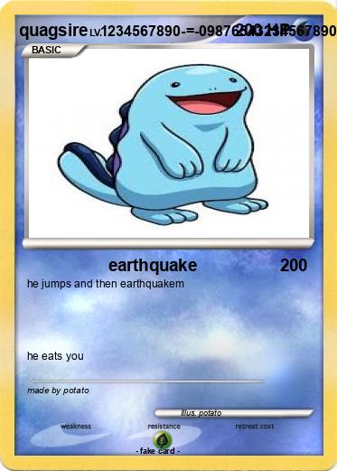 Pokemon quagsire