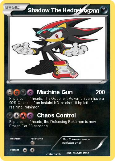 Pokemon Shadow The Hedgehog