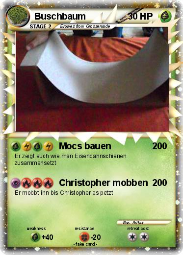 Pokemon Buschbaum