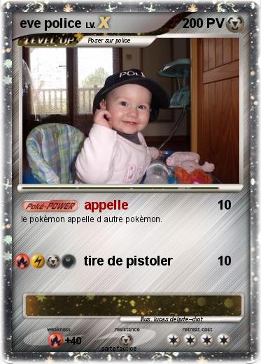 Pokemon eve police