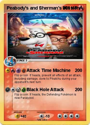 Pokemon Peabody's and Sherman's Mission