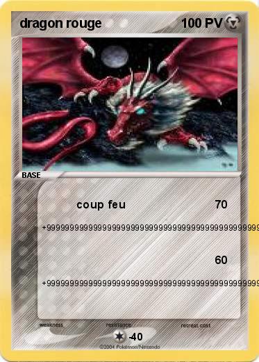 Pokemon dragon rouge