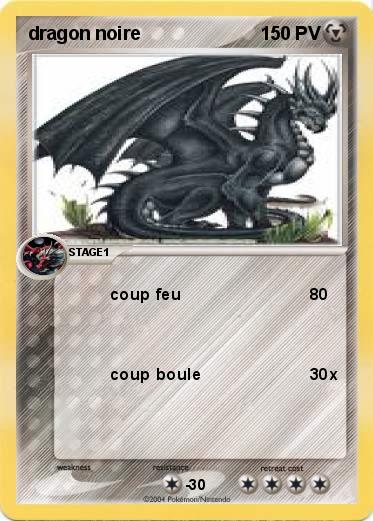 Pokemon dragon noire