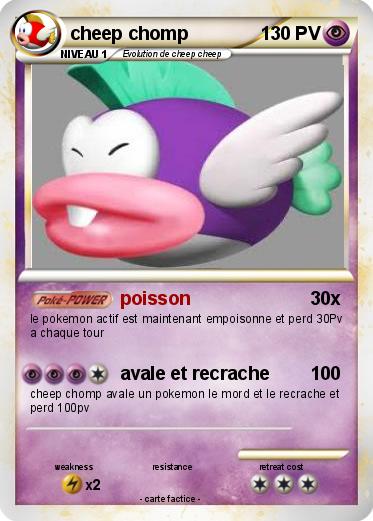Pokemon cheep chomp
