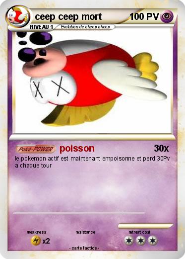 Pokemon ceep ceep mort