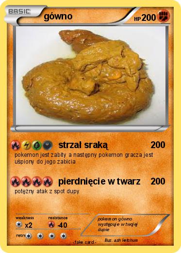 Pokemon gówno