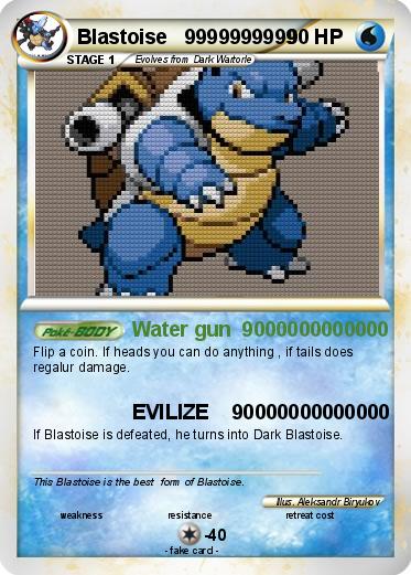 Pokemon Blastoise   9999999999