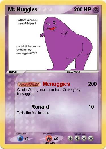 Pokemon Mc Nuggies