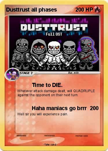 Pokemon Dusttrust all phases