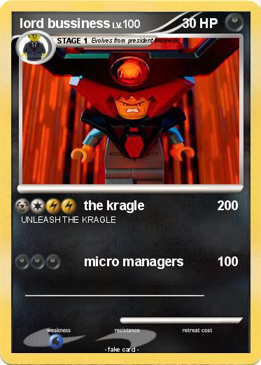 Pokemon lord bussiness